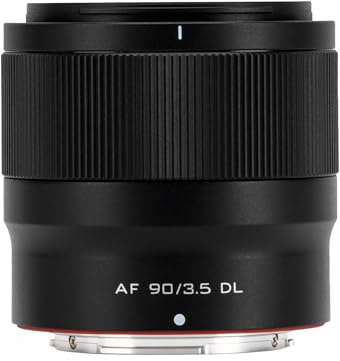 VILTROX 90mm F3.5 DL Objetivo,AF 90mm F3.5 DL teleobjetivo Medio para dji DL el ecosistema,Lente de Enfoque automático para cámaras aéreas con estabilizador dji Inspire 3,Ronin 4D Zenmuse X9-8K Air