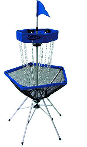 Innova DISCatcher Traveler Target – Portable, Lightweight Disc Golf Basket, Colors May Vary, Blue