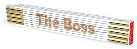 Zollstock Big Boss mit Gravur Geschenk Mann