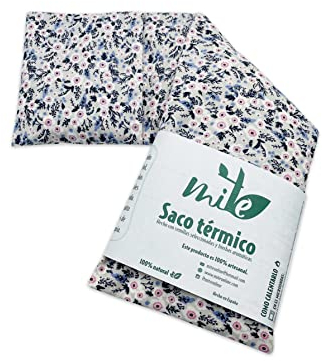 Saco térmico de semillas y lavanda con funda (50cm x 16cm) (Sakura)
