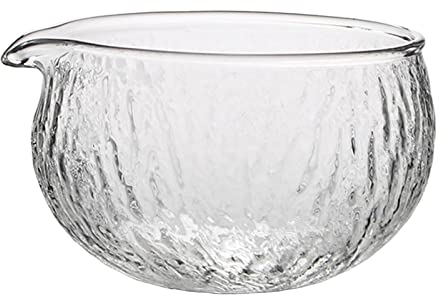 Qianly Bol à Matcha avec Bec Verseur Durable Résistant Rayures pour Eau Froide/Chaude