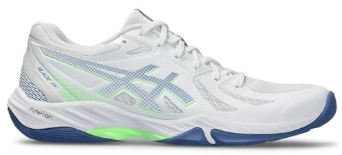 ASICS Blade FF 1071A093-101, Men Squash Shoes, White, 42 EU