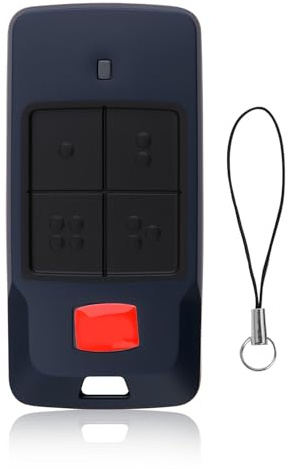 Garagentor-Fernbedienung, 433MHz, Fernbedienung Handsender, Tor-Fernbedienung für Mitto COOL C2 C4, Rolling-Code Universal Electric Gate Fob 4 Tasten