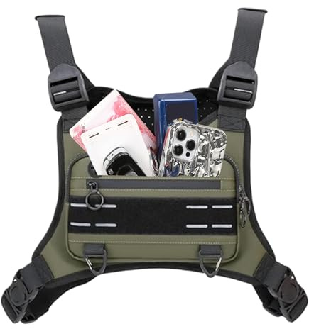 para Hombre Bolso Deportivo Pecho