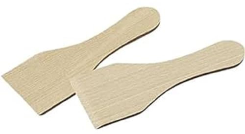 Fackelmann 30101 Spatules à Raclette 2 en Bois 13 x 10 cm