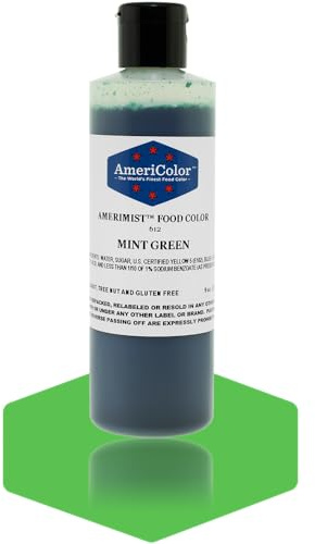 9 Ounce Amerimist Airbrush Food Color MINT GREEN