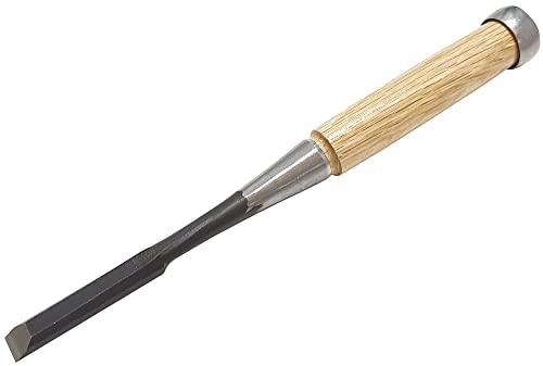 DK-312 12mm Asahi Japanese Laminated SK5 High Carbon Steel Nomi Chisel