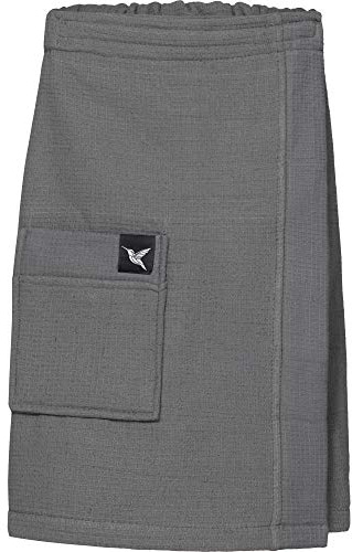 Ladeheid Herren Frottee Saunakilt LA40-219 (Dunkelgrau12, S-M)