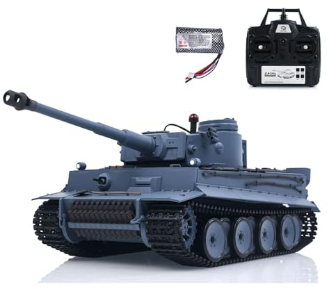 Toucan RC Hobby 2,4 GHz HL 1/16 Maßstab 7,0 Kunststoff Ver German Tiger I RTR RC Panzer 3818 Modell
