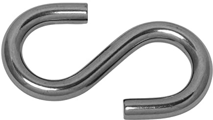 OuM 25 Stück S-Haken 8mm