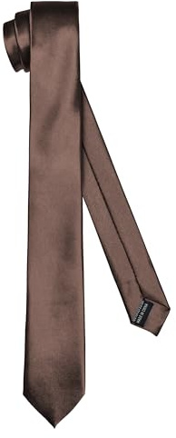 Ladeheid Klassische Herren Krawatte, glänzend, Perfekt für Büro & Festlichkeiten, Vielfältige Farben - Ideal für Geschäftsmeetings, Hochzeiten Größe 150cm x 6cm TMS-6