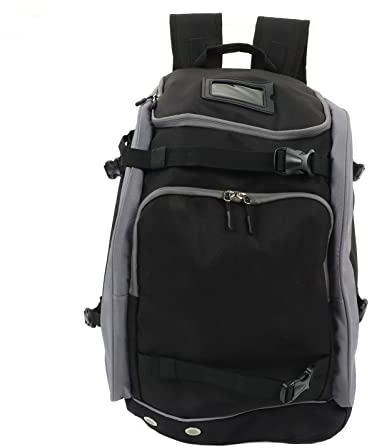 Hiraith Skischuhtasche, 65 l, großes Fassungsvermögen, Oxford-Gewebe, mehrere Fächer, Snowboard-Rucksack Reisen, Camping, Angeln
