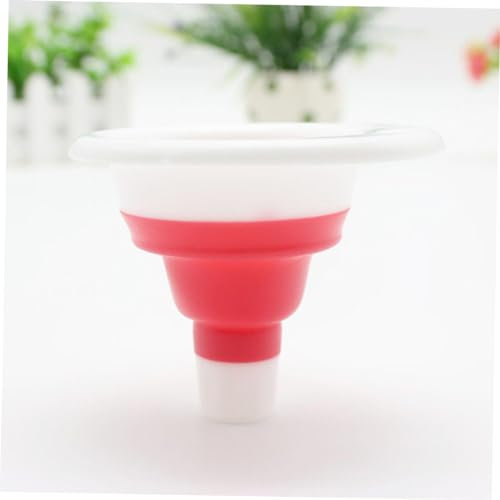 FUNOMOCYA 10pezzi Imbuti Pieghevoli Silicone Per Telescopici Per Trasferimento Liquidi Facili e