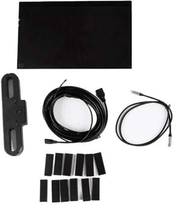 MZZYG Lettore Dvd per Auto Monitor Portatile da 14 Pollici for Auto con Poggiatesta, Lettore HD IPS, Schermo Touch con Tipo C HDMI for Autoradio, Telefono, Laptop