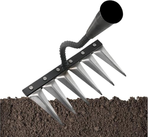Garten-Handjäter | Multi-Zahn-Gartenrechen Grasabzieher | Mehrzweck-Grasentferner-Werkzeug, Handjätkralle für Hof, Hinterhof, Rasen