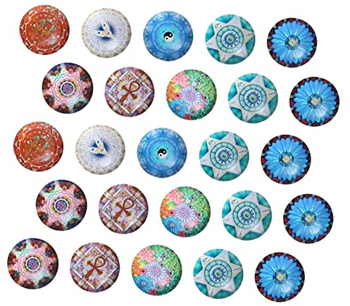 Artibetter 100Pcs Colorful Glass Gravel Beads for DIY Crafts and Vase Decoration Mixed Color Solid Photo Frame Inserts Natural Weight Stones for Home and