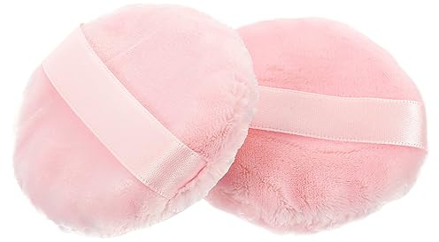 iplusmile 2 pièces Puff Maquillage Réutilisable Doux Éponges Cosmétiques Lavables Applicateur Visage pour Fixateur Maquillage