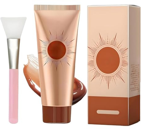 Kräuter-Peel-Off-Gesichtsmaske, Anti-Aging- und Anti-Falten-Maske zum Abziehen, tiefenwirksame Feuchtigkeitsmaske mit Pinsel, für alle Hauttypen