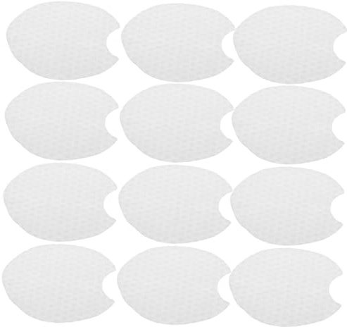 Didiseaon 300stücke Runde Vlies-pads Zur Gesichtsreinigung Und Make-up-entfernung Mit Perlmuttartiger Textur Und Einkerbung Für Einfache Handhabung Sanftes Peeling Und Tiefenwirksame Porenre