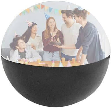 Genérico Orbe De Memoria | Bola de Pantalla Digital de 6.86 centímetros - Orbe De Visualización Digital Iluminado | Para Aniversarios Cumpleaños Bodas Niños Navidad Halloween Fiesta Noche Celebración
