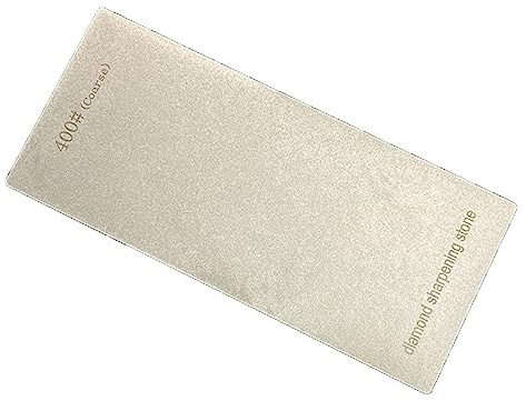 Knife Sharpening Stone, Small 80-3000 Grain Size Diamond Chip Whetstone Kitchen Knives Sharpener Garden Tools Edge(Grit 400)