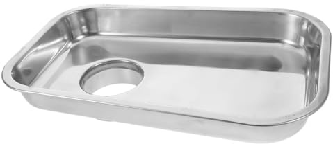 TOGEVAL Plateau D Alimentation Pour Hachoir à Viande En Acier Inoxydable Accessoire Universel Pour Machine à Saucisse Compatible Avec Hachoir Domestique Et Commercial Argent