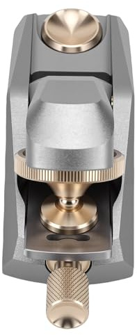 ViaGasaFamido Trähyvel, 22 Mm Blad med Låg Vinkel Handplan med Ergonomiskt Handtag för Fin Träbearbetning, Aluminiumlegering och Mässingskonstruktion
