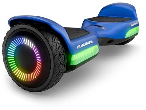 Bluewheel 6,5 Premium Hoverboard HX720 Hoverboard – Bluetooth Lautsprecher, starker Dual Motor, ideal für Kinder & Erwachsene, deutsche Qualitätsmarke