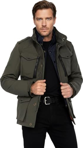Veste Schott Field Ref 35494 Kaki - Vert - M