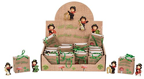 Geschenkestadl 24 Schornsteinfeger im Display Glücksbringer in Tütchen