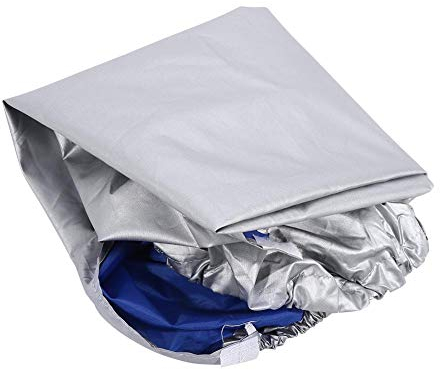 lyrlody Custodia per condizionatore esterno, coperchio antipolvere per condizionatore d'aria esterno, copertura climatizzatore, impermeabile, copertura esterna per aria condizionata, pratica per