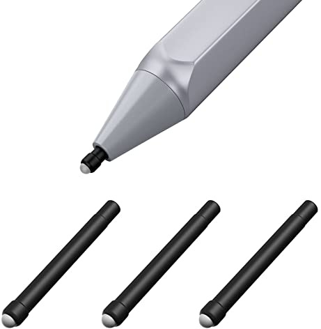 MoKo Ersatzspitzen für Surface Pen (3er Pack, Original HB) | Ersatzspitzen Kit Passend Für Microsoft Surface Pro 2017 Pen (Model 1776) Surface Pro 4 Pen Original Stifte Spitzen