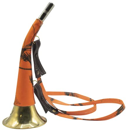 Januel Camo 30 cm Unisex Adult Hunting Horn Underwood Camouflage Orange