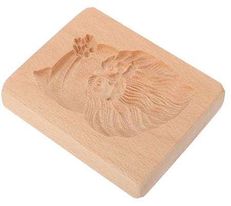 PRETYZOOM Set Di Biscotti Natalizi Unici Per Biscotti in Legno Per La Cottura Stampo Per Biscotti Natalizi Per Una Cottura Creativa