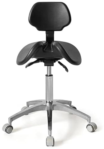 Verstellbarer ergonomischer Sattelhocker für Zahnarzt, Salon, Massage und Büro – bequeme Sitzlösung