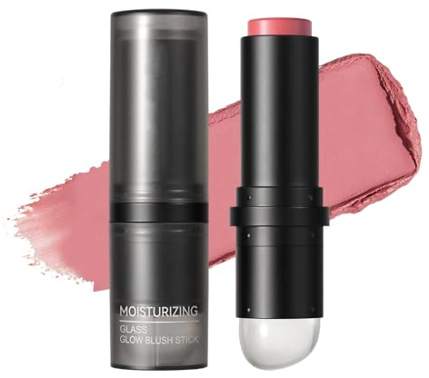 Bâton de Blush 8 g Stick Blush Crémeux Double Extrémité Beauté | pour Joues et Visage pour Femmes et Filles, Idéal Mariage, Fête, , Bureau et