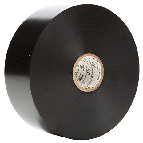 3M 223833 Scotch Vinyl Elektro-Isolierband, 38 mm x 33 m, 0,25 mm, Schwarz