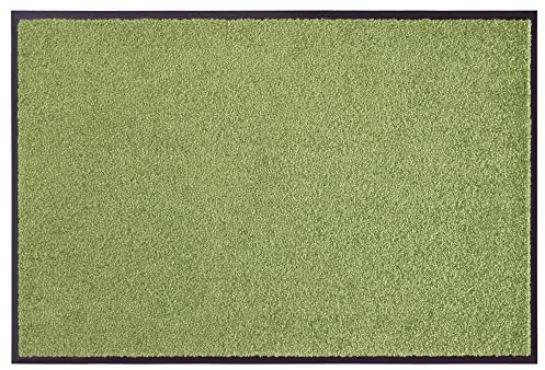 Hanse Home Fußmatte (S-XXL) 40x60cm – 12 Farben – Fussmatte Outdoor Schmutzfangmatte Türmatte Waschbar & Wetterfest rutschfest für Eingangsbereich & Außenbereich – Grün