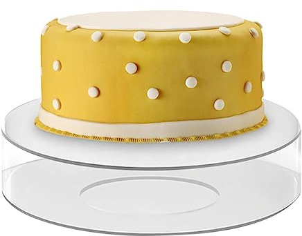 LATAFA exhibición Pasteles, Elevador exhibición Cilindro 5.91 1.97 Pulgadas, exhibición elevadores Redondos acrílico Pedestal Postre para Boda, Compromiso, Amigos