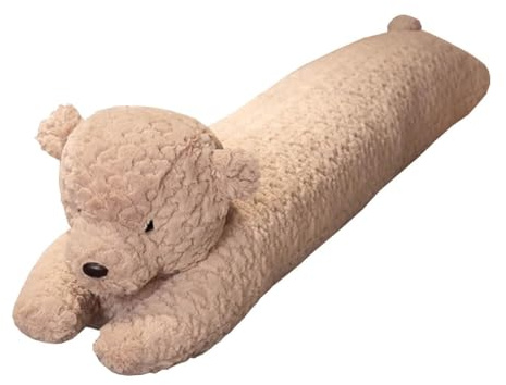 FEEZUSH Bear Plush Pillow - Bear Stuffed Animal - 35 inch Bear Long Plush Pillow - Birthday Christmas Valentine’s Day Gift for Kids Boys Girls (Brown)