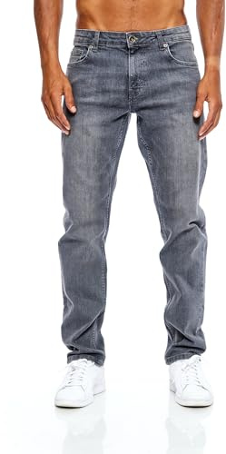 JEEL Herren-Jeans - Regular-Fit Straight-Cut