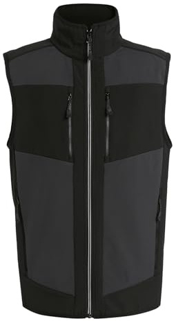 Regatta Mens E-Volve Colour Block Softshell Body Warmer - Perfect for Outdoors, Walking, Hiking & Camping