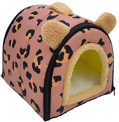 Generisch Meerschweinchen Bett, Meerschweinchen Kuschelhöhle, Kleintierbetten, Versteck Mit Abnehmbarer Unterlage Für Hamster, Kaninchen, Igel, Chinchillas