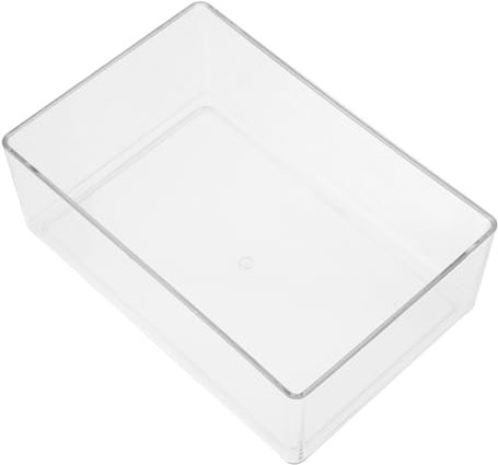 HOUDERCO Hamster Badebehälter Transparente Kunststoff Badewanne Für Kleine Haustiere Sandbad Für Hamster Und Chinchilla Zuhause