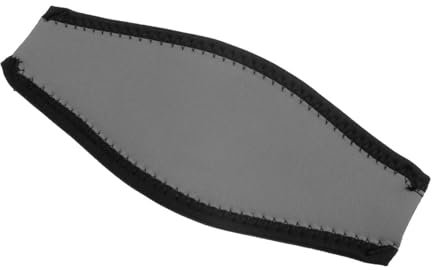 EHYSYN Schnorchelmaske Scuba Divers Tauchen Verstellbarer Easy Fit Maskengurt Haarschutz Gear Wrap Wassersport Tauchausrüstung Taucherbrille(Gray)