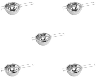 5 Set Stainless Steel Universal Double Boiler Baking Tools Bowl Candy Coffee Steamer Bow Pot Pan for Butter Cheese Kitchen Gadgets