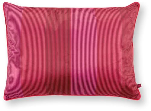 Pip Studio Zierkissen Multi Streifen Rot