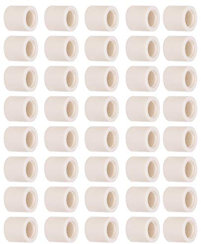KIMISS Hohe Pool-Queue-Ferrulen, 40 Stück Billard-Stick-Ersatz-Queue-Reparatur und Leichte Rohre (13mm 0,5 Zoll)