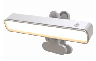 Fevislight Lampe de Chevet Pince, Rechargeable 6000mAh Lampe Pince pour Lit