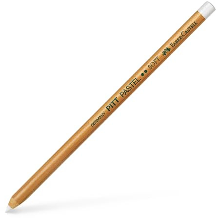 Arts & Crafts - 6 x Pitt Pastell - SOFT WHITE - FC112111x6 - Faber Castell